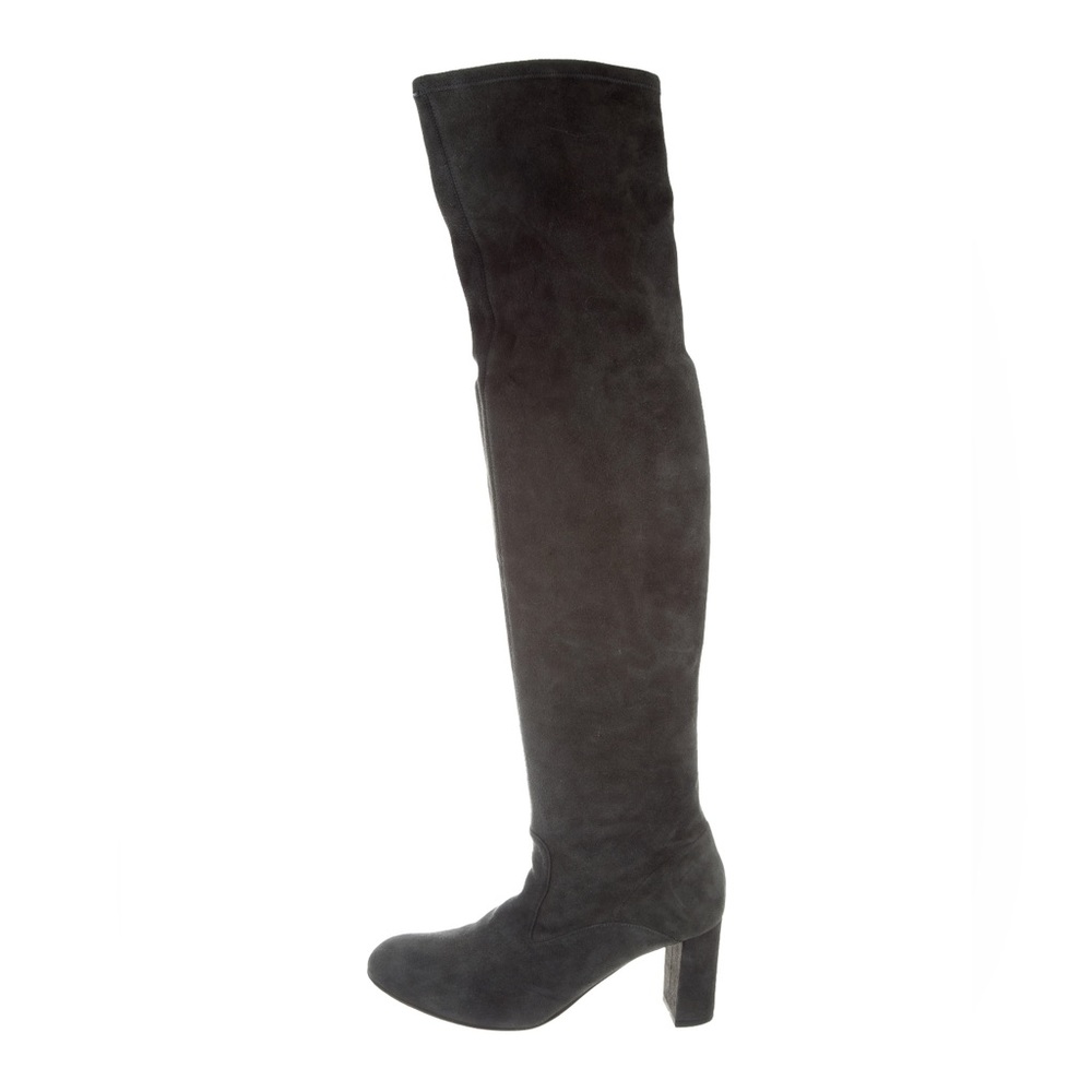Valentino Suede Over-The-Knee Boots